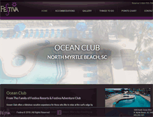 Tablet Screenshot of festiva-oceanclub.com
